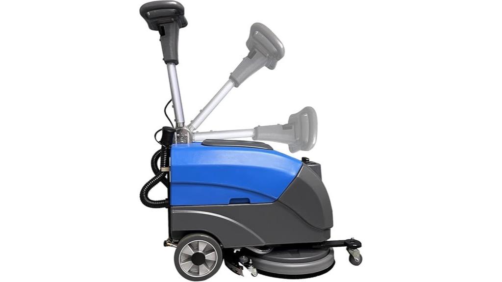 15 brush floor scrubber