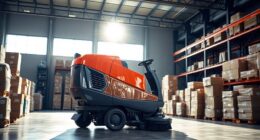 best warehouse ride on sweepers