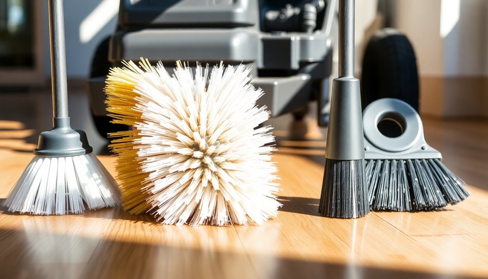 brush types and features