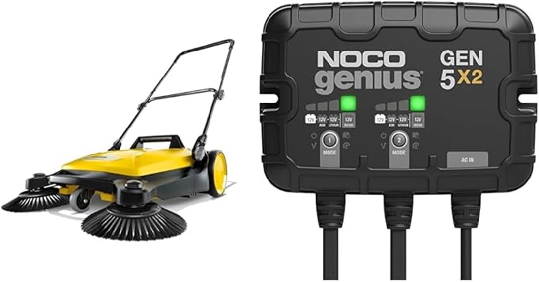 cleaning and charging equipment