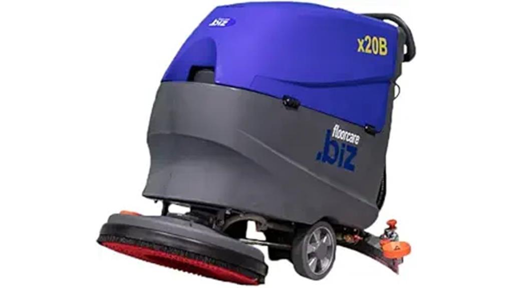 commercial auto floor scrubber