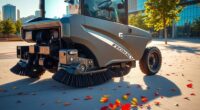 commercial sweeper machine advantages