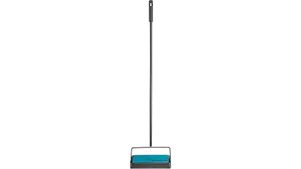 compact carpet and floor sweeper