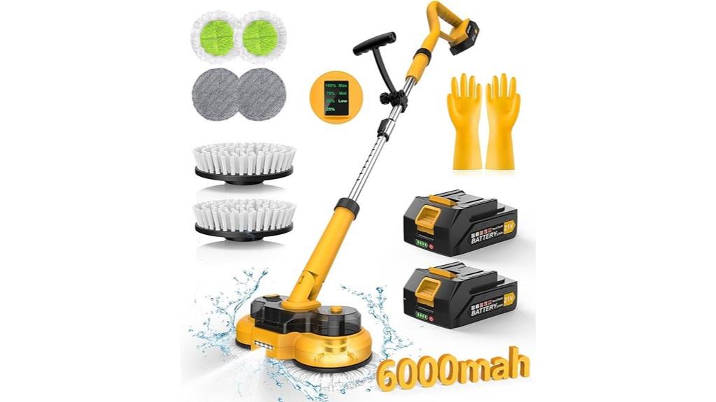 cordless electric mop design