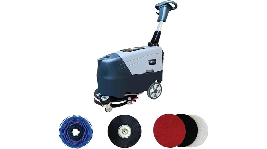 cordless floor cleaning machine