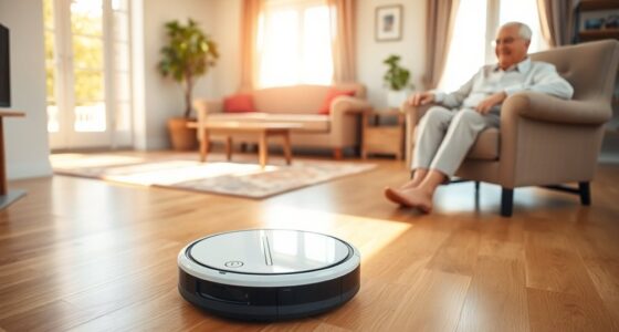 easy robotic cleaners for seniors