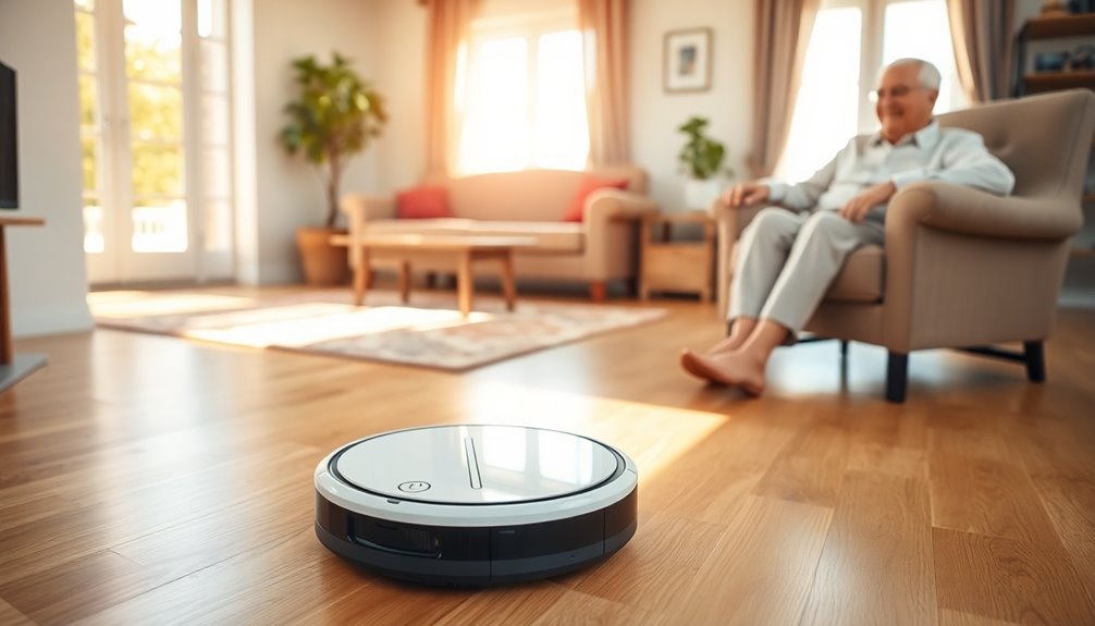 easy robotic cleaners for seniors