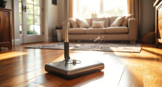 effortless cleaning with sweepers