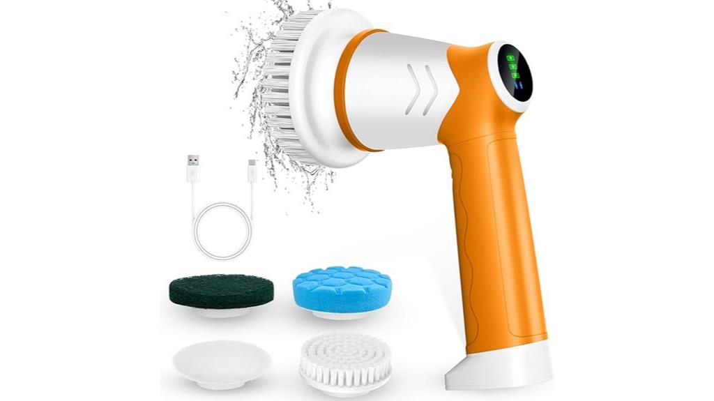 electric cleaning brush set