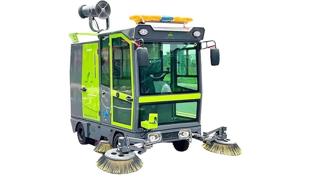 electric floor sweeper machine