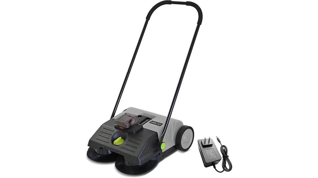 electric hand push sweeper