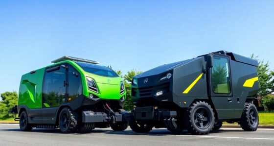 electric vs battery road sweepers