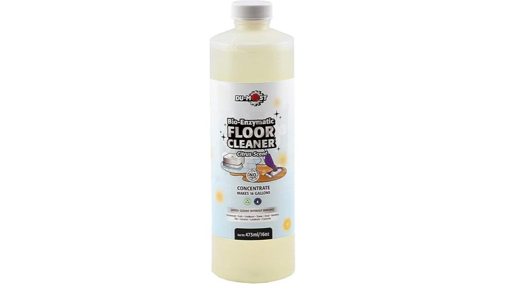 enzymatic floor cleaner concentrate