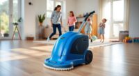 family friendly scrubber dryers