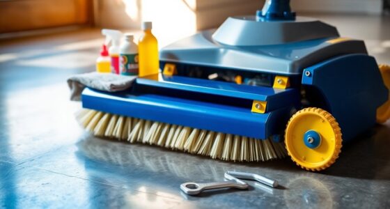 floor scrubber maintenance tips