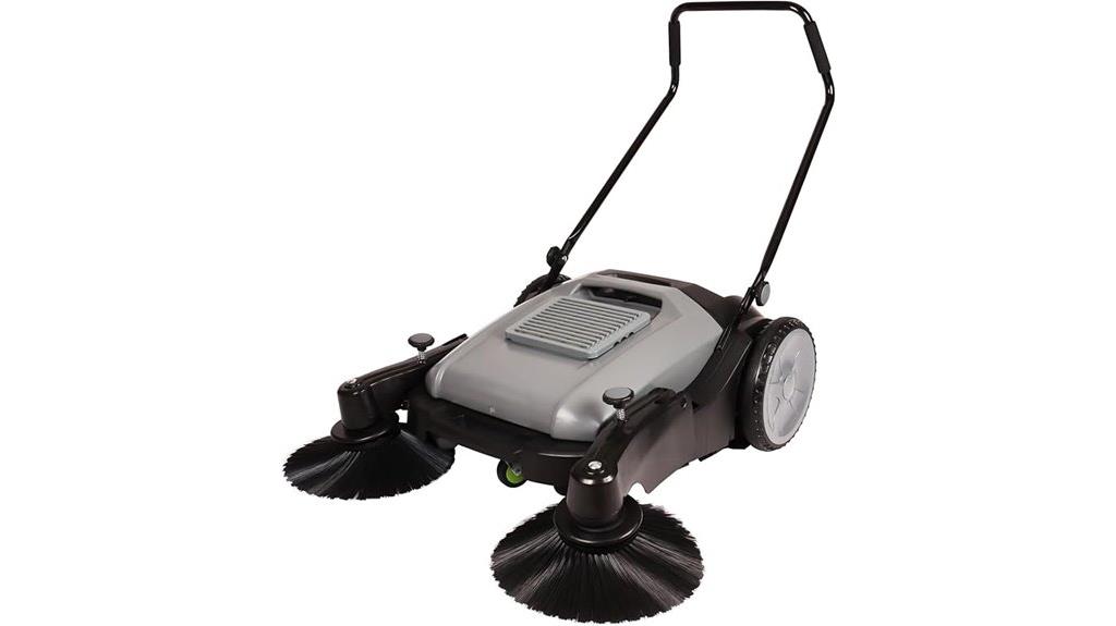 industrial push sweeping machine