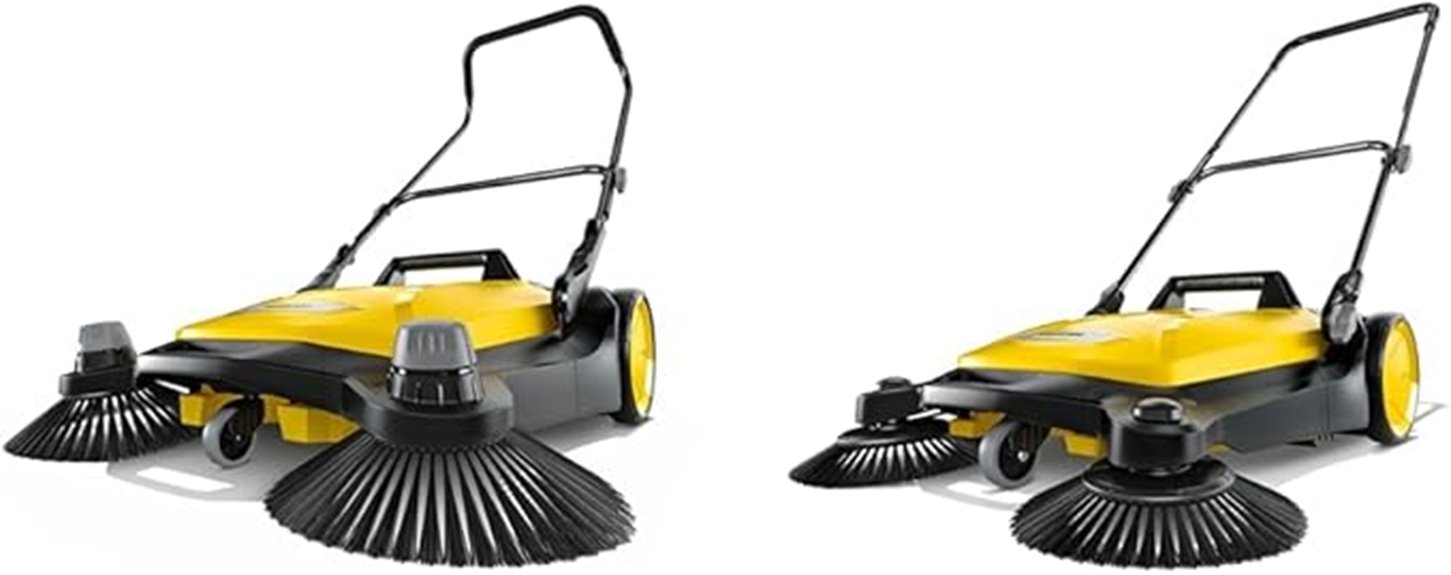 k rcher outdoor walk behind sweeper