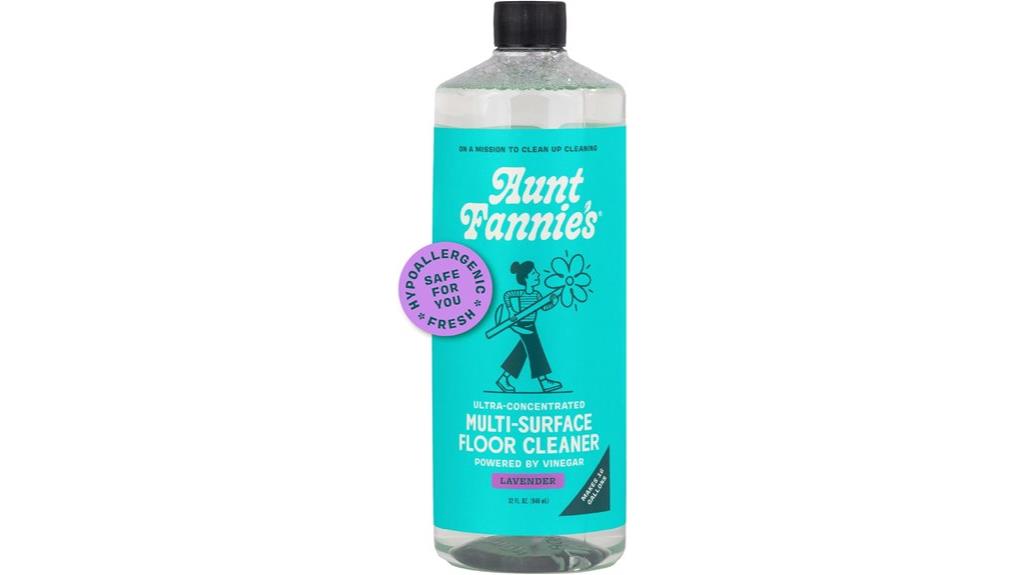 lavender scented vinegar floor cleaner