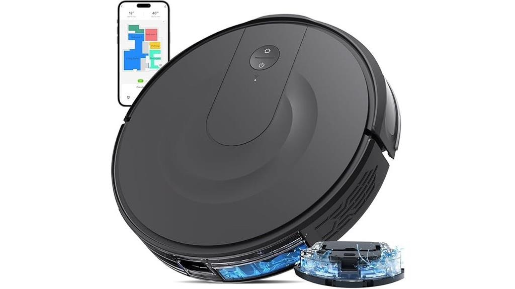 lidar navigation cleaning device