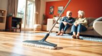 lightweight sweepers for seniors