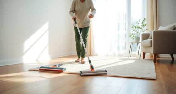 lightweight sweepers for seniors