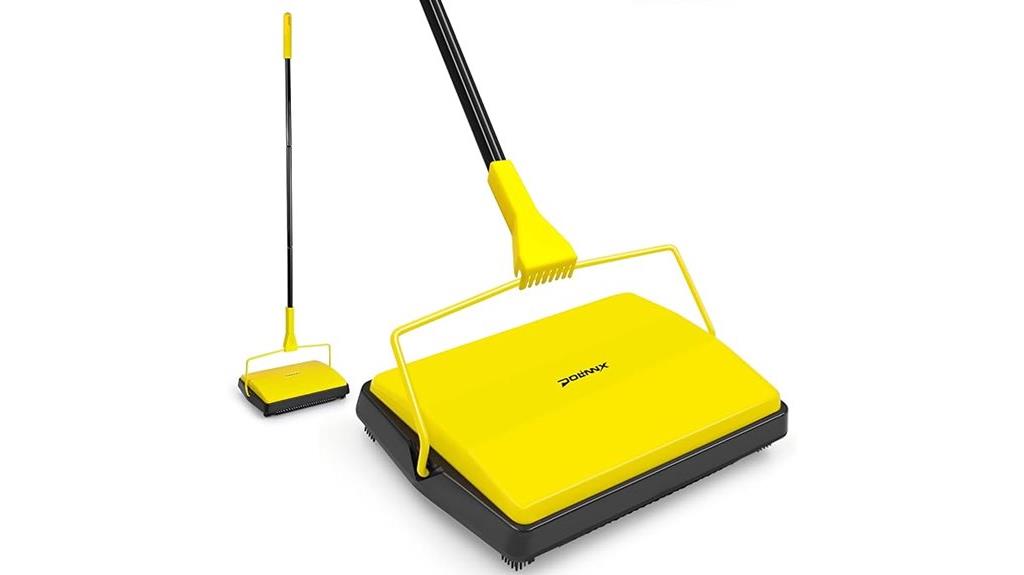 manual push carpet sweeper