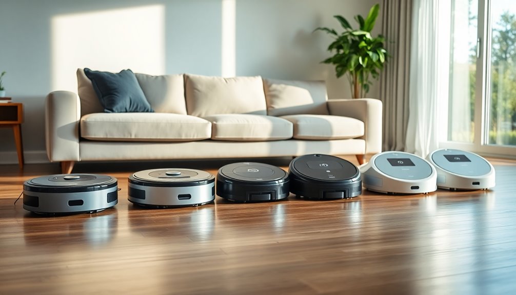 robotic cleaners control comparison