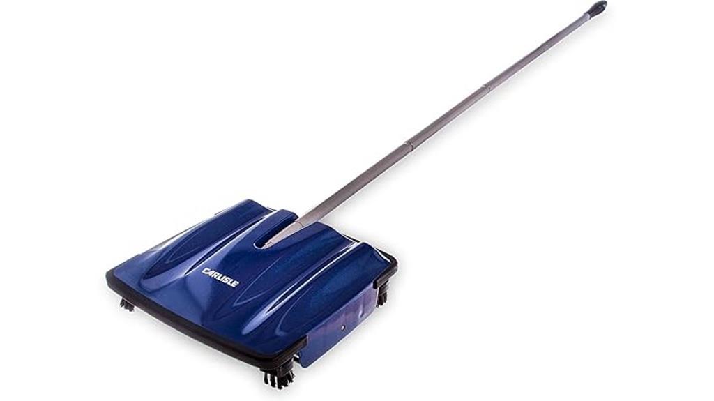 rubberized carpet floor sweeper