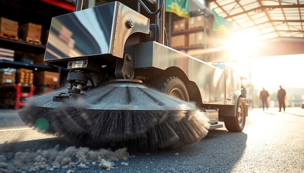 sweeper machines save costs