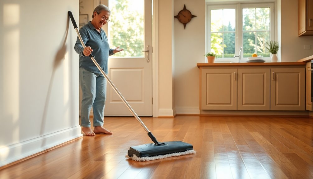 user friendly floor sweepers