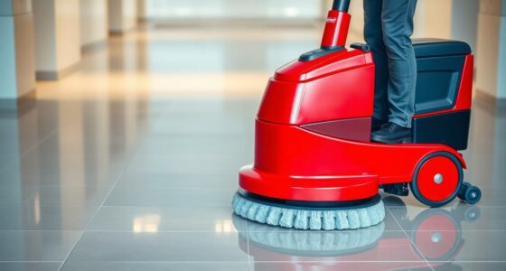 using numatic floor scrubber