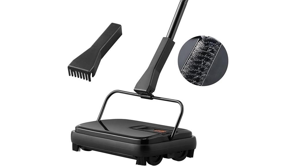 vevor carpet sweeper instructions