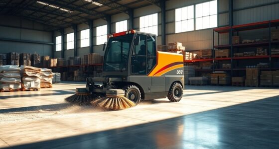 warehouse cleaning efficiency enhanced