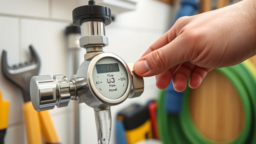 calibrate sensors and flow