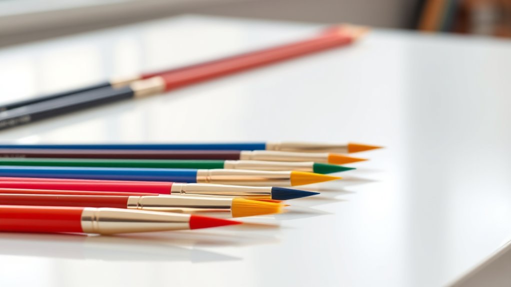 colored brush coding system