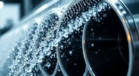 cylindrical shape enhances cleaning