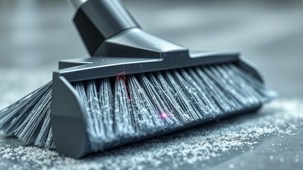 electrostatic dust attraction mechanism