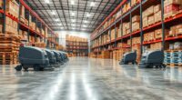 floor machine fleet sizing
