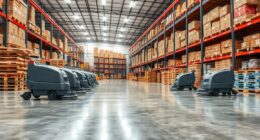 floor machine fleet sizing