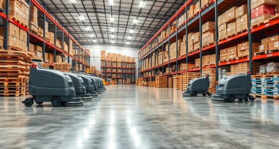floor machine fleet sizing