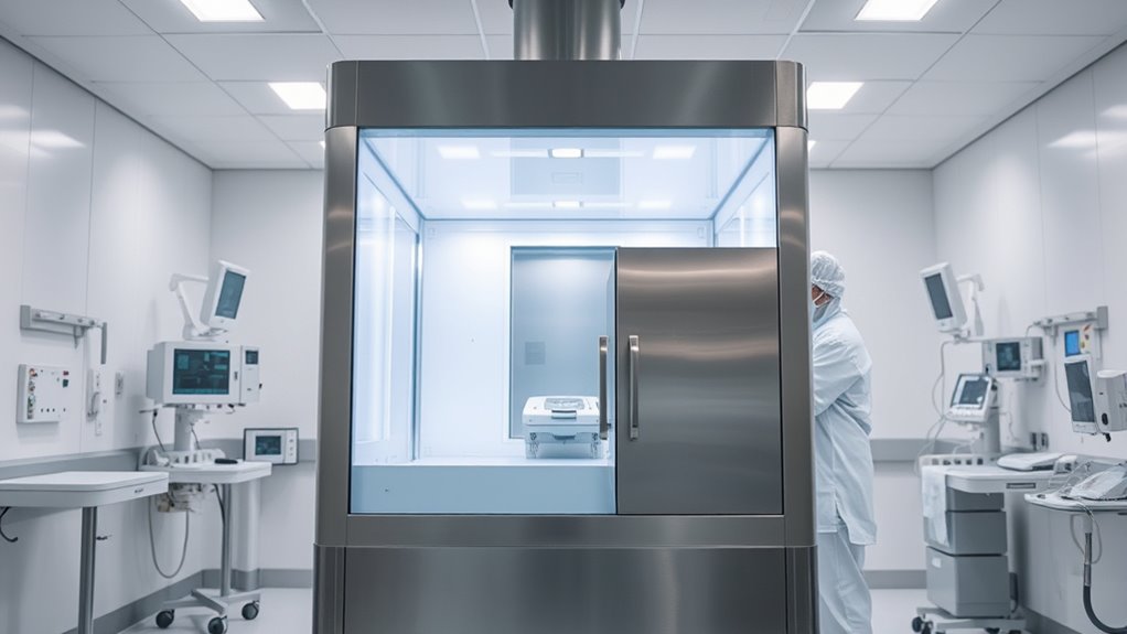 hepa scrubbers for isolation