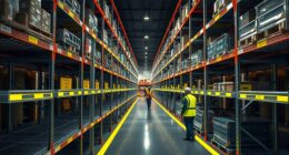 high visibility warehouse lighting
