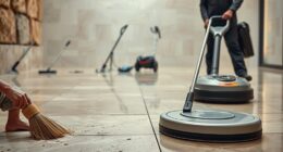 historical floor cleaning evolution
