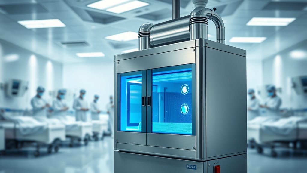 hospital air filtration effectiveness