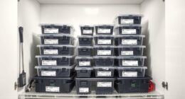 proper lithium battery storage