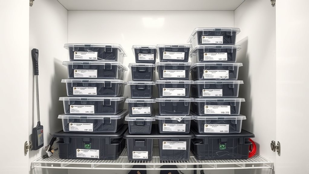 proper lithium battery storage