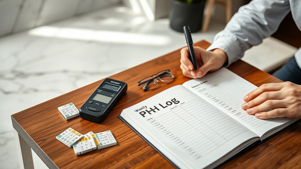 regular ph monitoring safeguards tiles