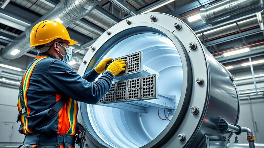 safe uv c retrofit installation