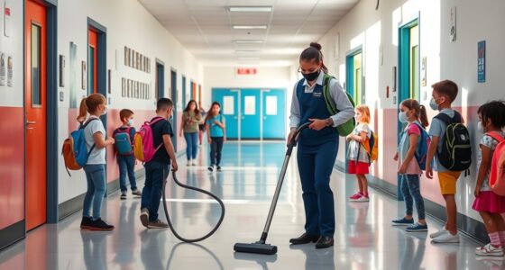 school sweepers allergen safety