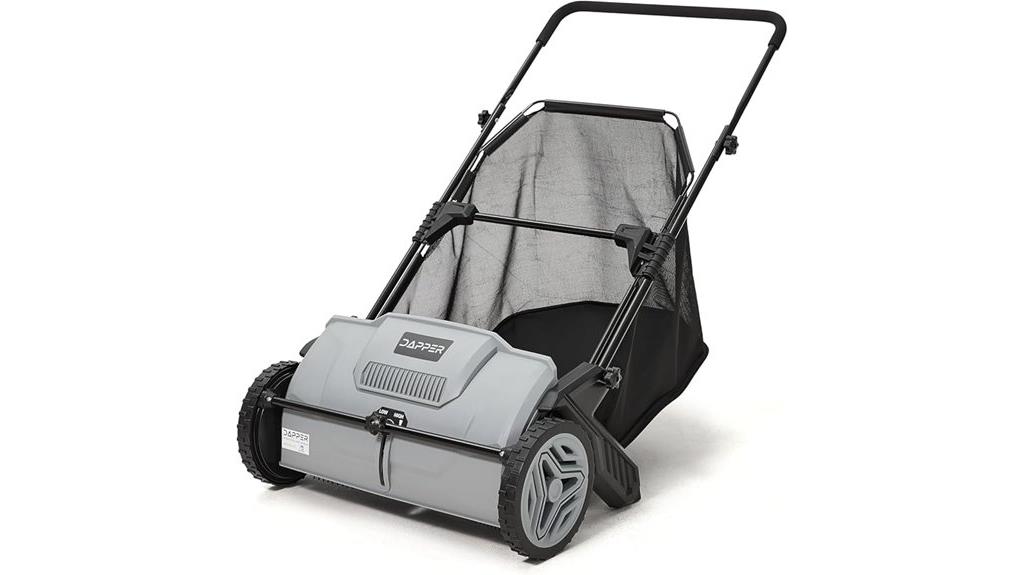 21 inch lawn sweeper